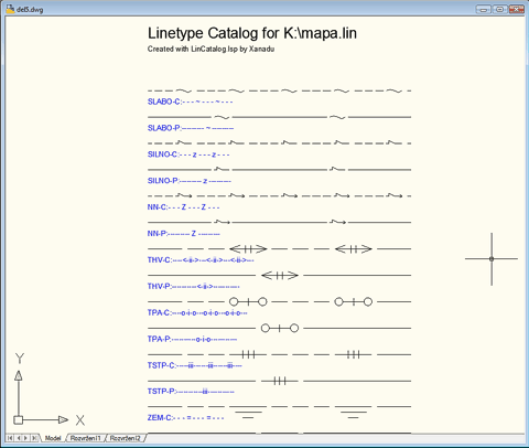 autocad line types free download