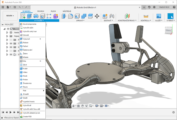 Как во fusion 360 тело перенести в другой проект